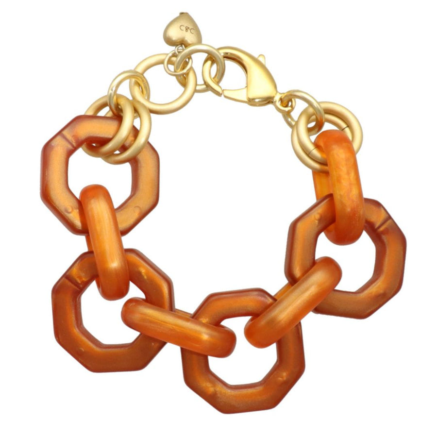 Bold Hexagon Bracelet