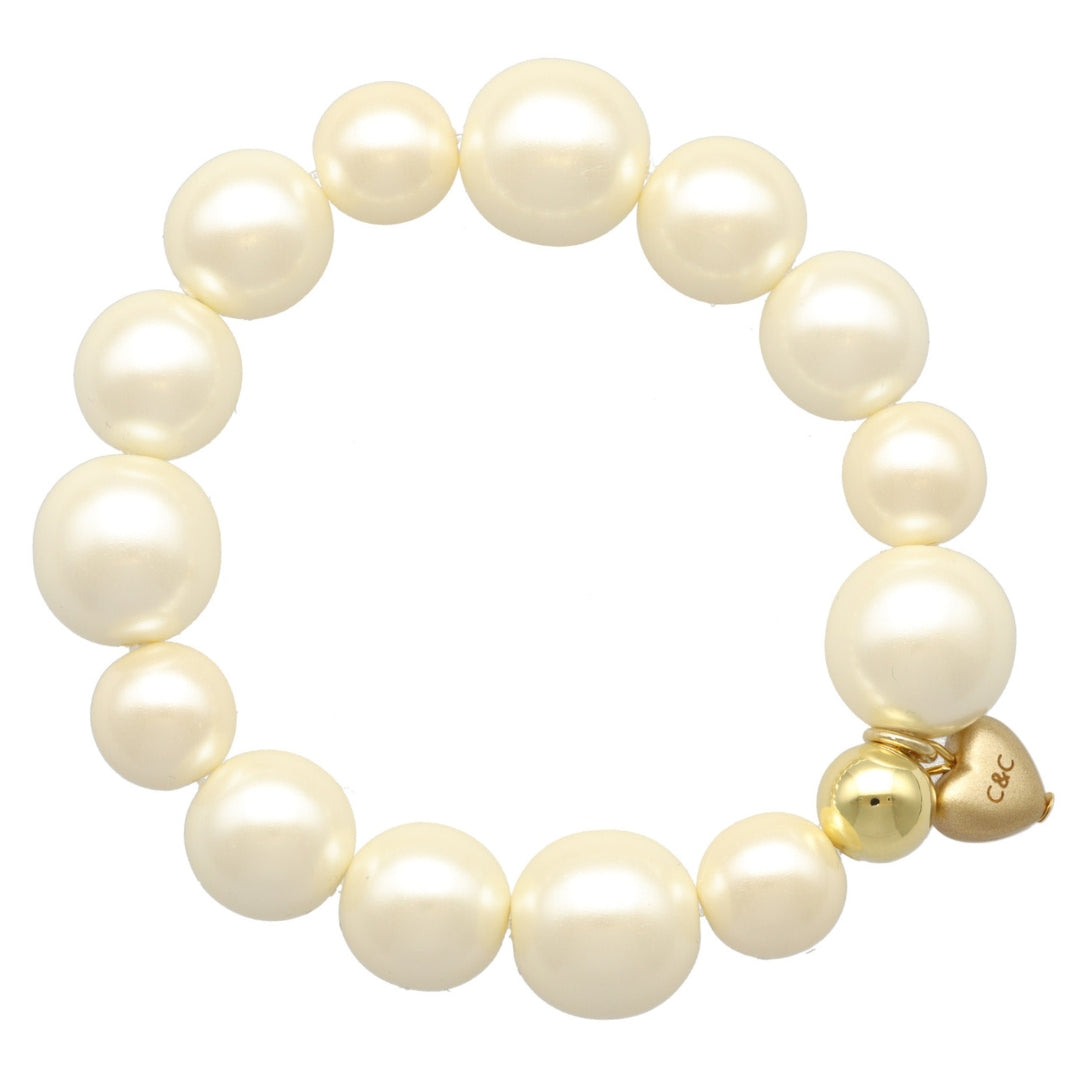 Graduated Pearl Bracelet