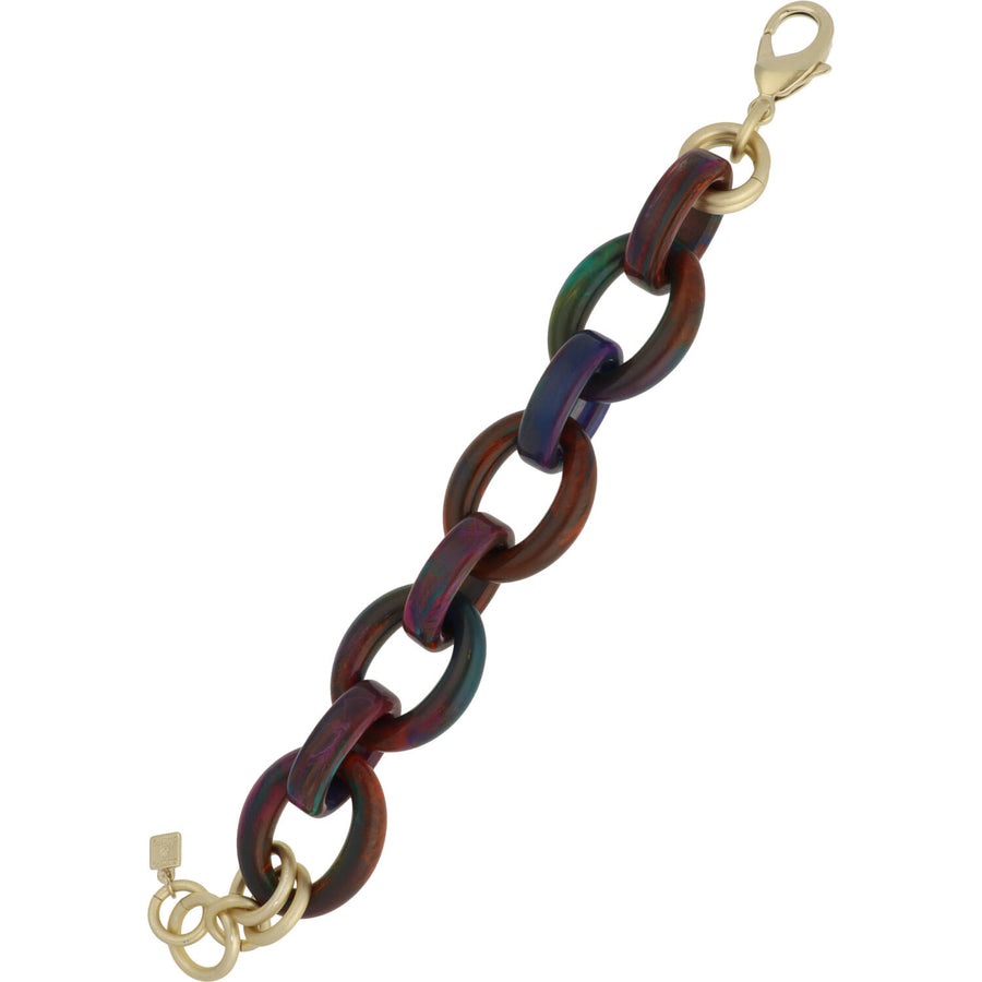 Bold Round Chunky Chain Bracelet