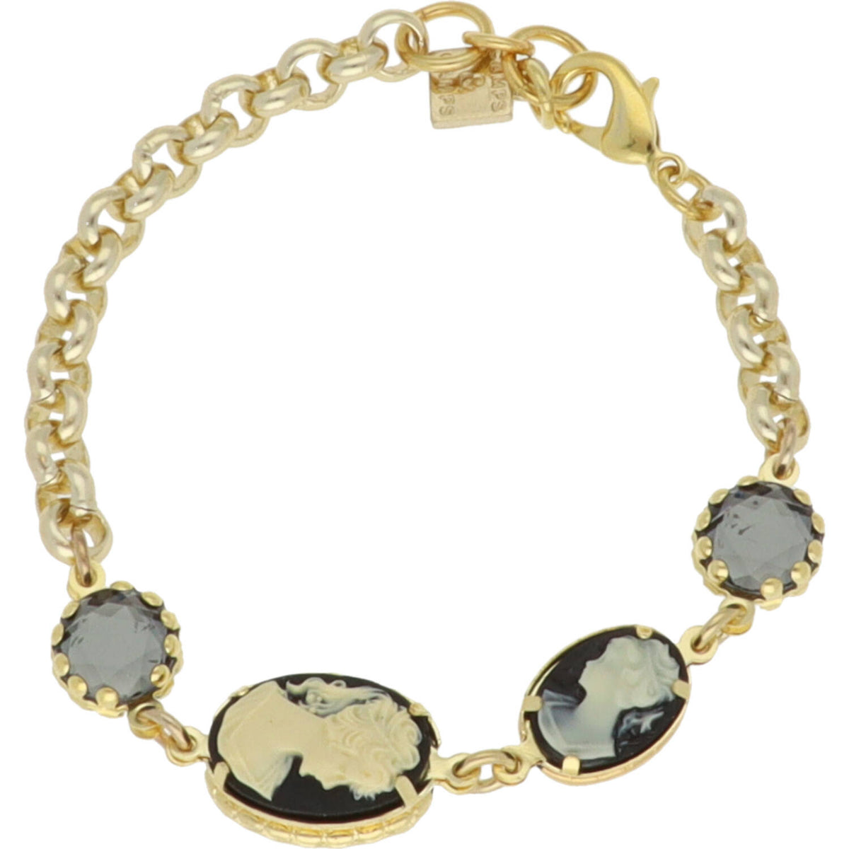 Vintage Souvenir Cameo Bracelet