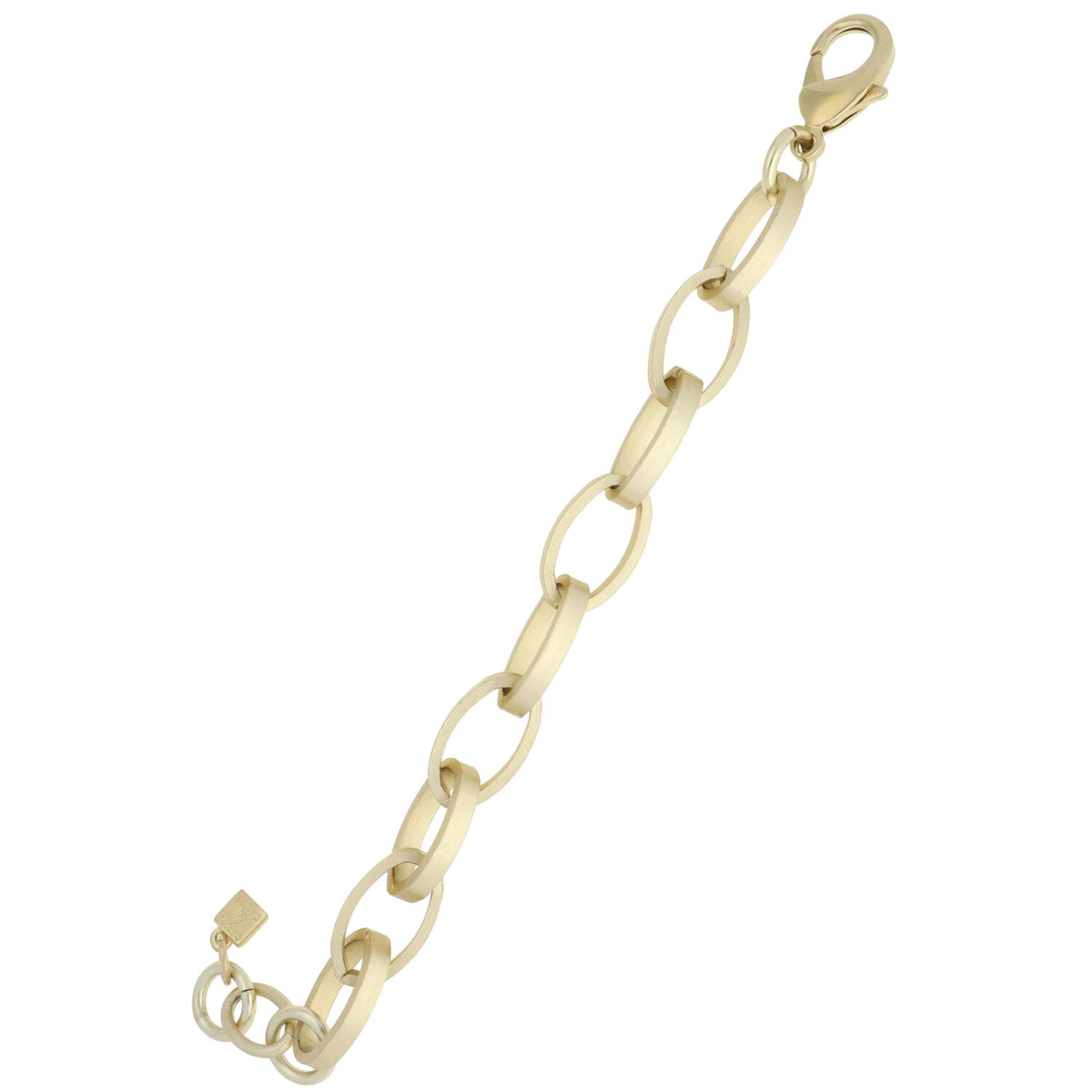 Oval Aluminium Link Bracelet