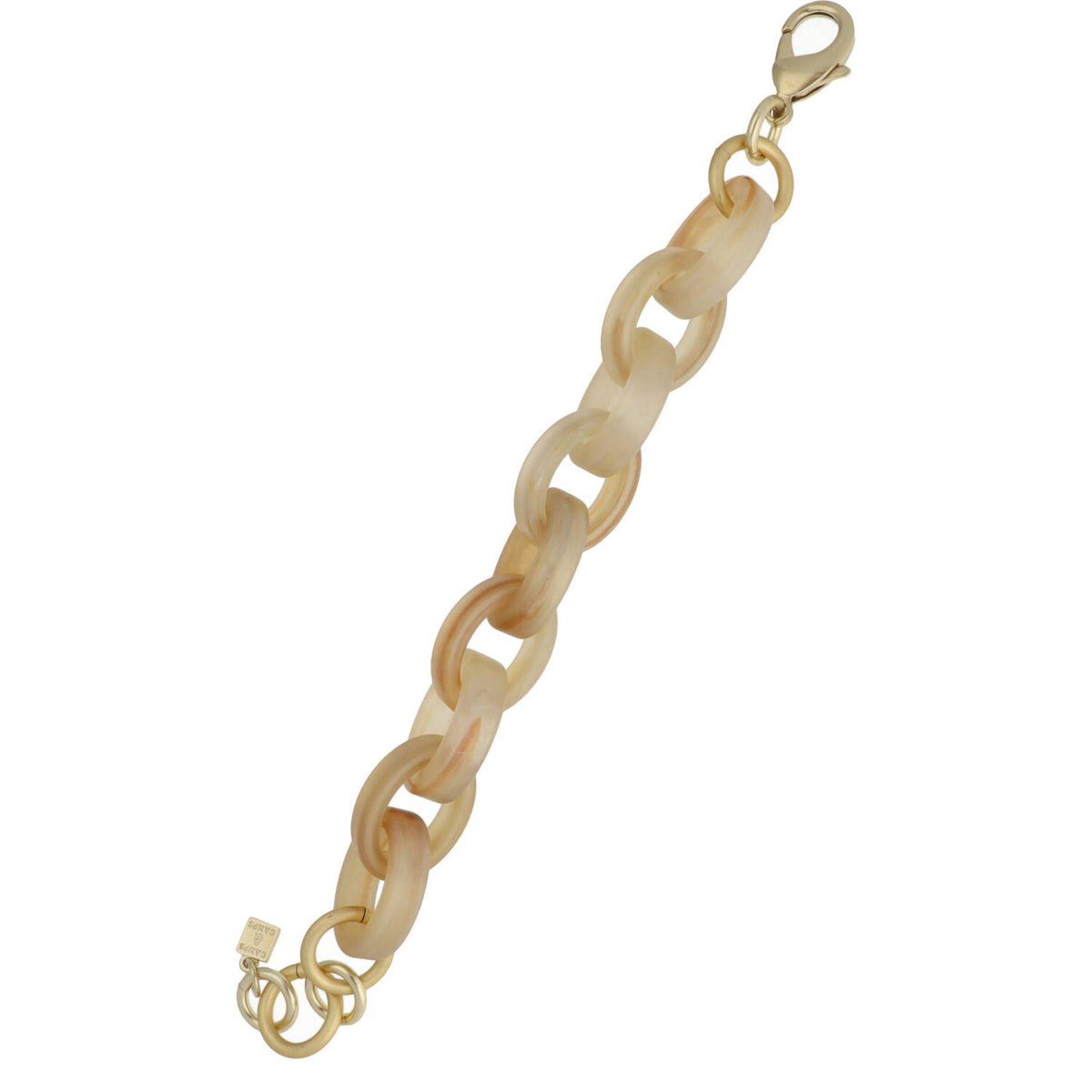 Oval Resin Link Bracelet