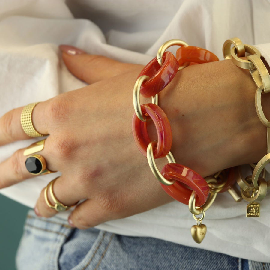 Chique Oval Chain Bracelet