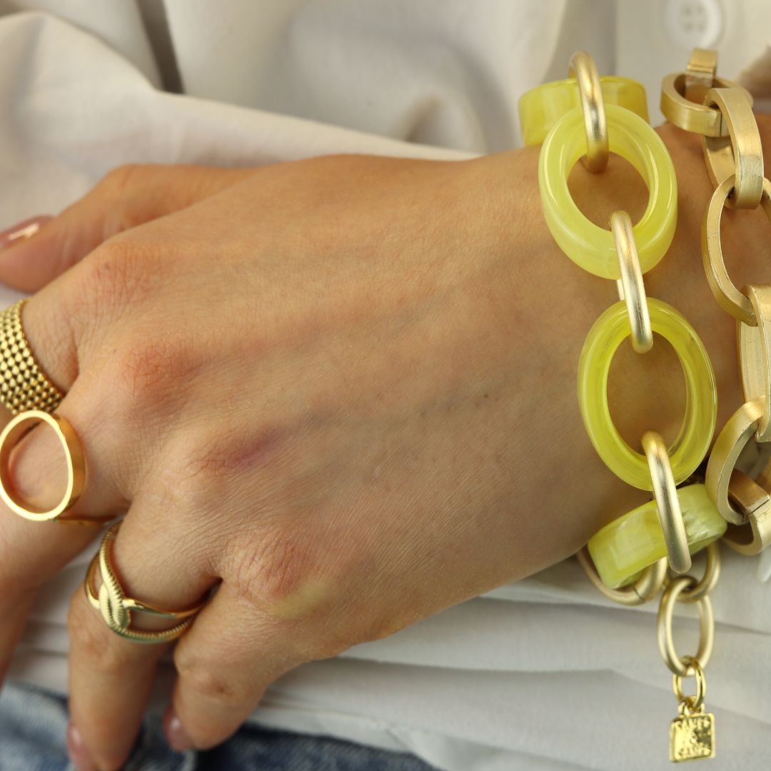 Chique Oval Chain Bracelet
