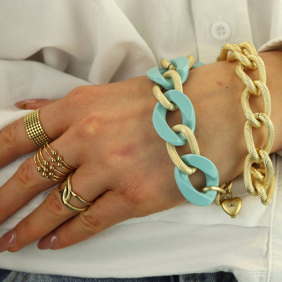 Golden Chain Bracelet