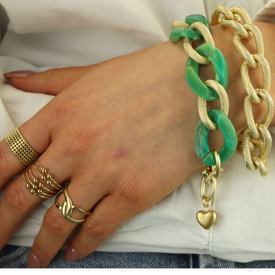 Golden Chain Bracelet