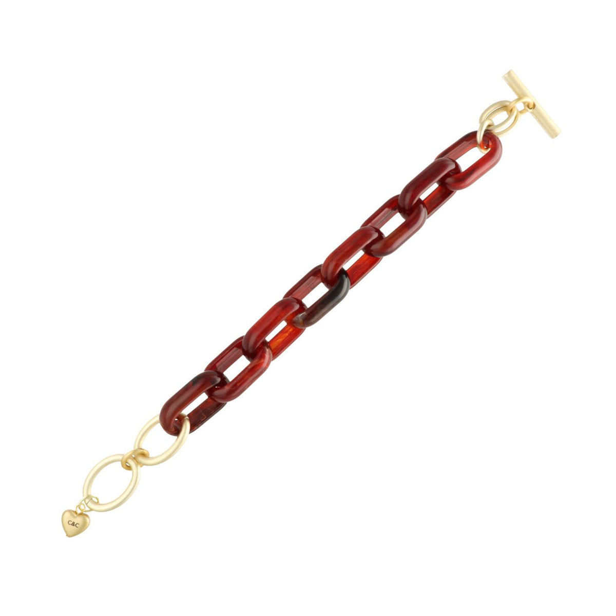Oval Link Bracelet Gekleurd
