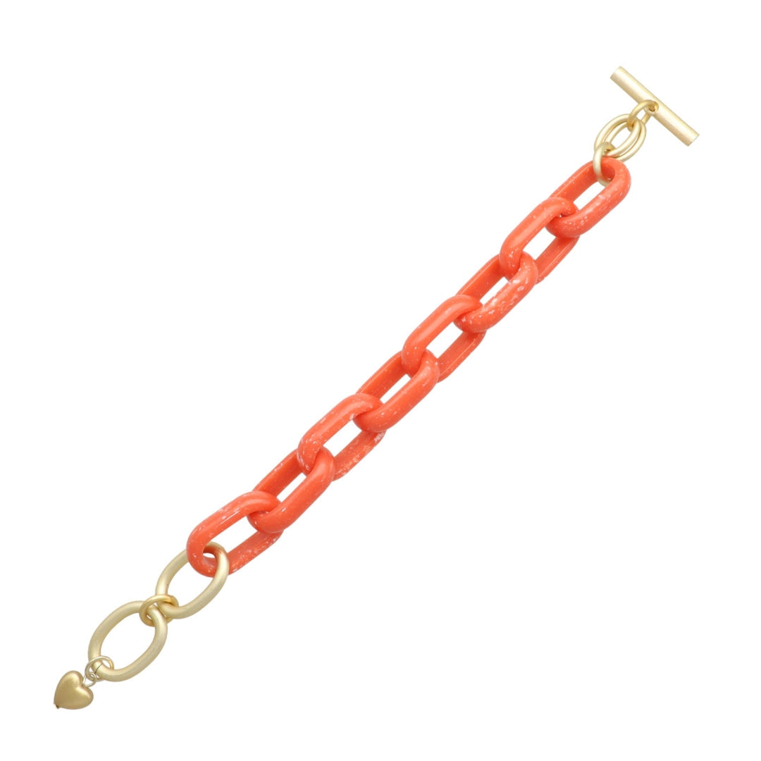 Oval Link Bracelet Gekleurd
