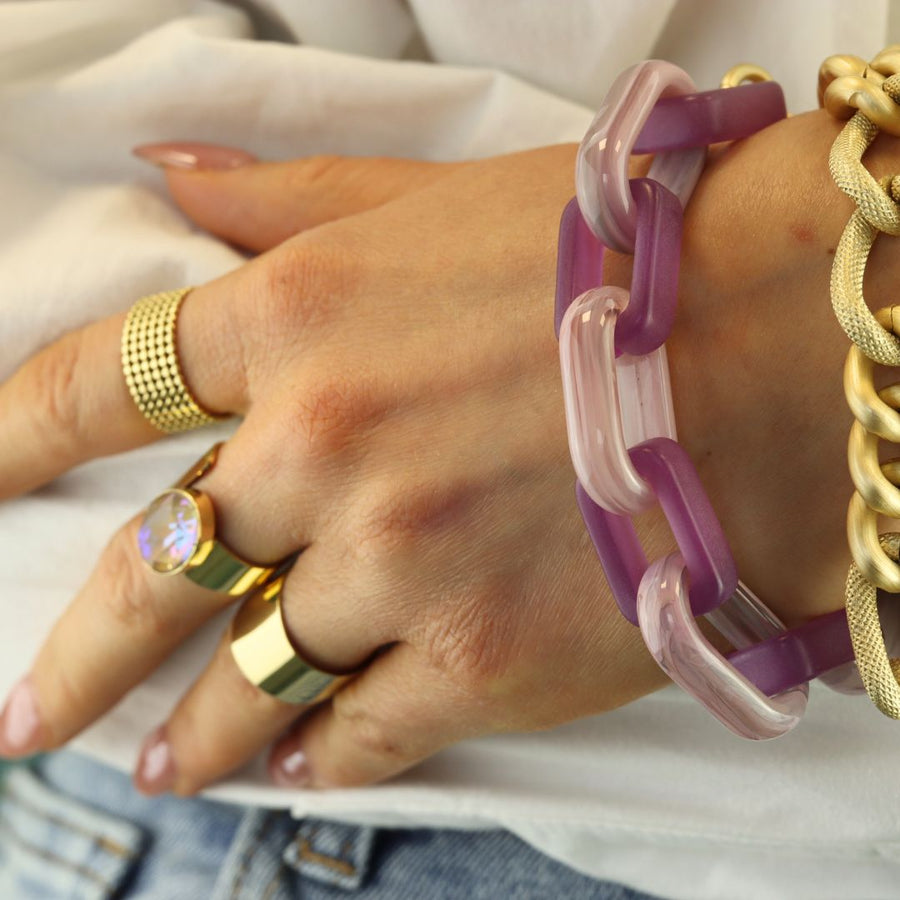 Oval Link Chain Bracelet