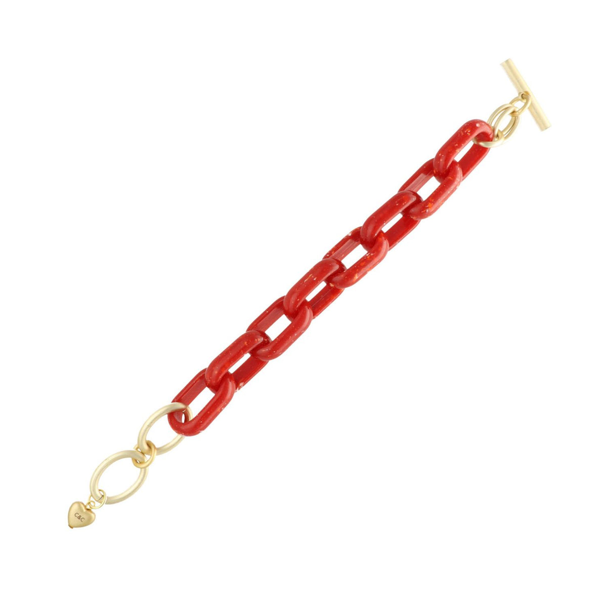 Oval Link Bracelet Gekleurd
