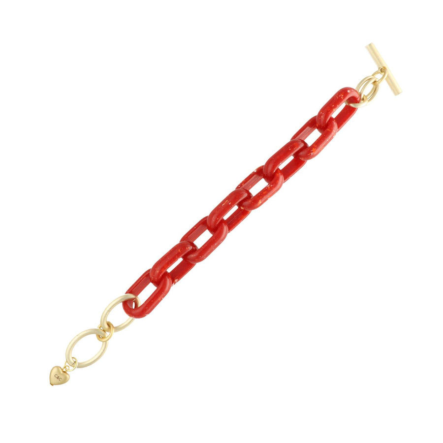Oval Link Bracelet Gekleurd