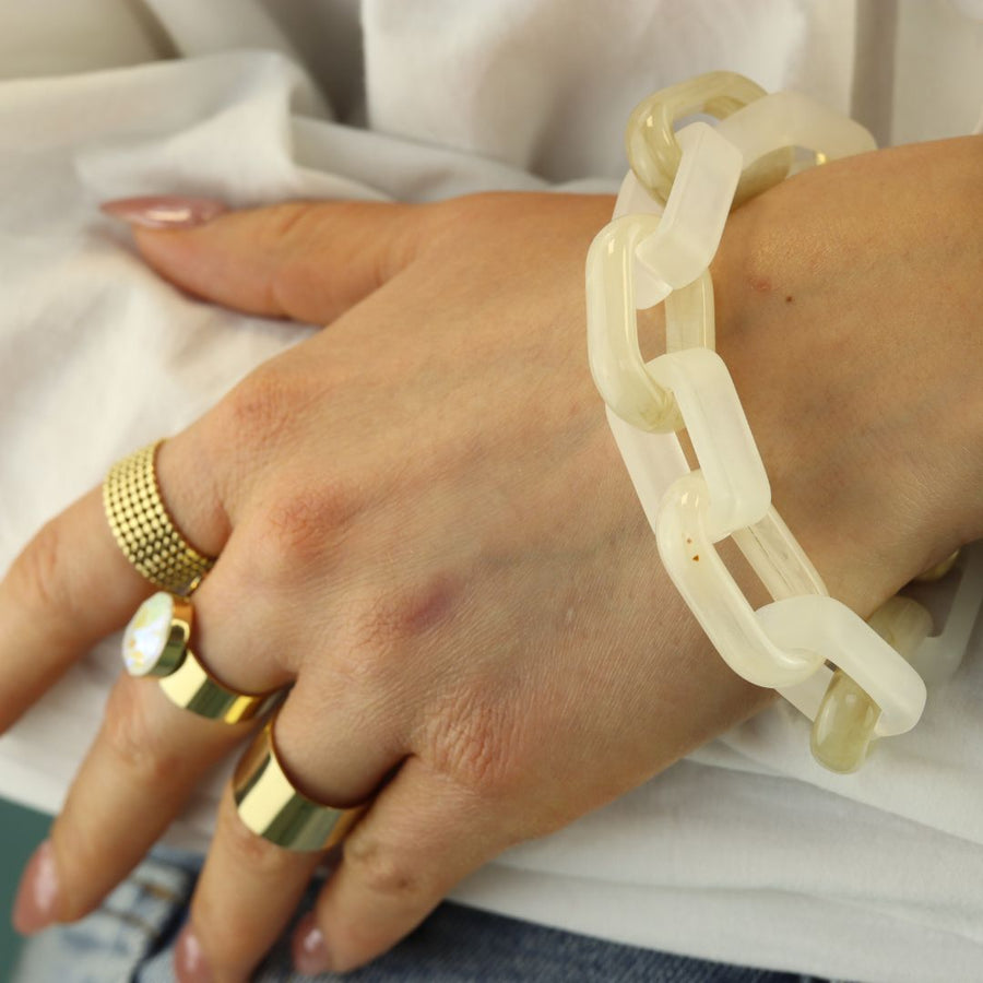 Oval Link Chain Bracelet