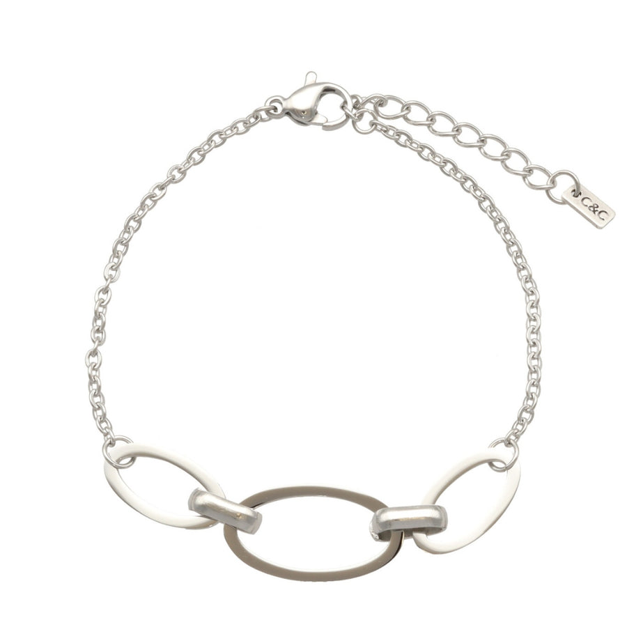 Plain Classic Oval Hoops