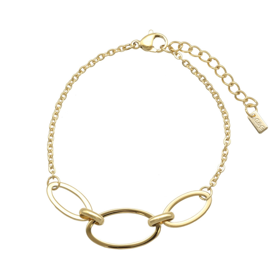 Plain Classic Oval Hoops