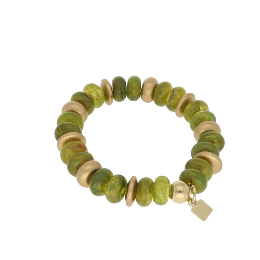 Disc Bead Bracelet