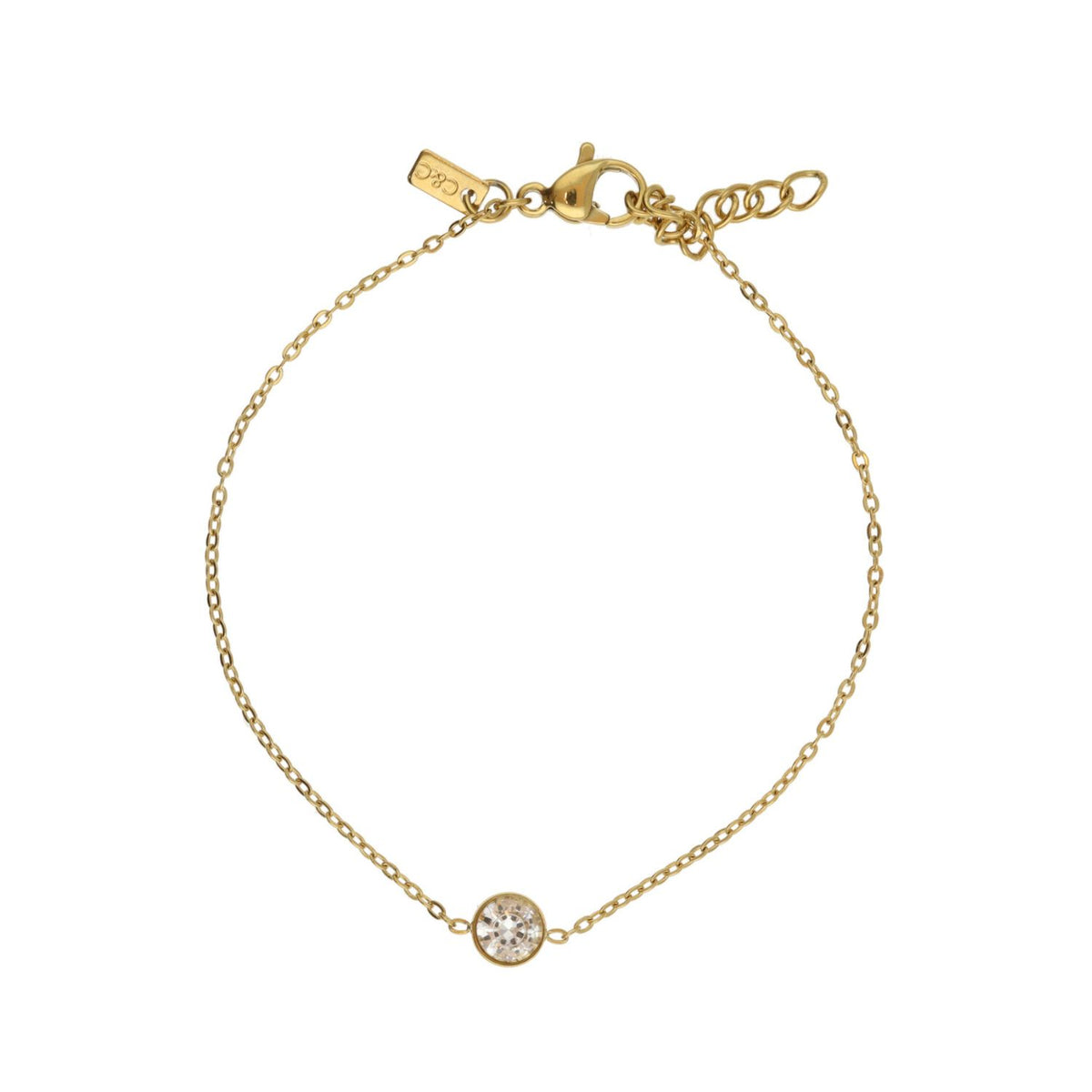 Little Silver Stone Bracelet