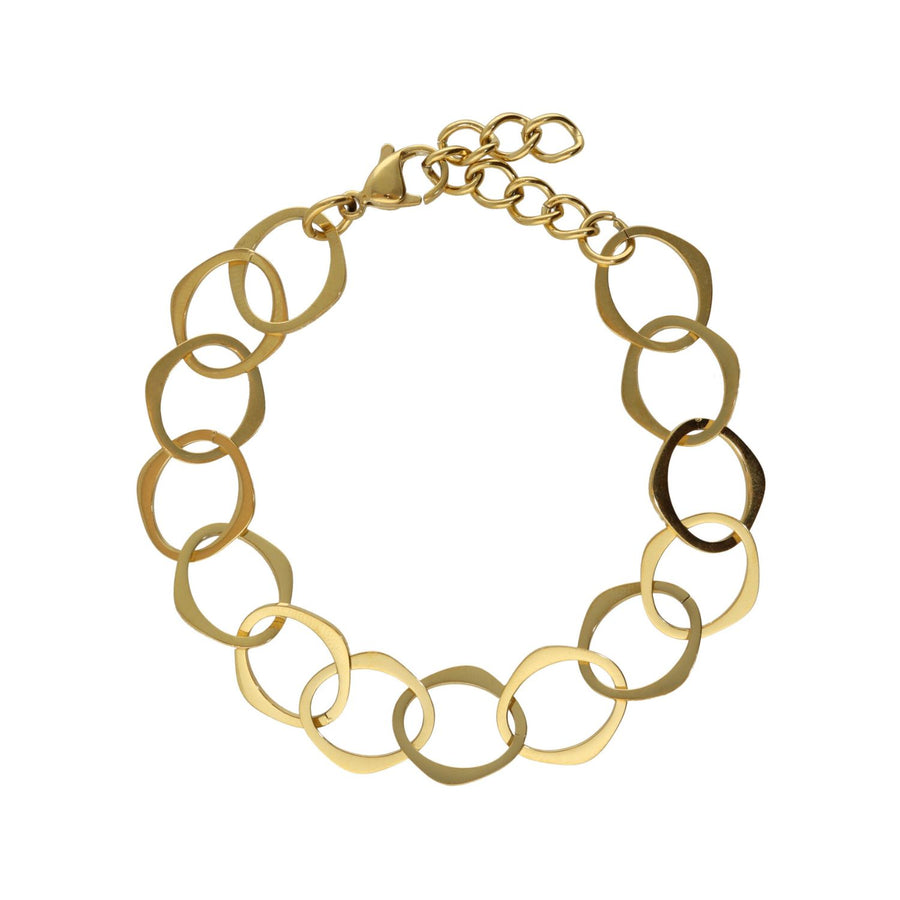Plain Classic Hoops Bracelet