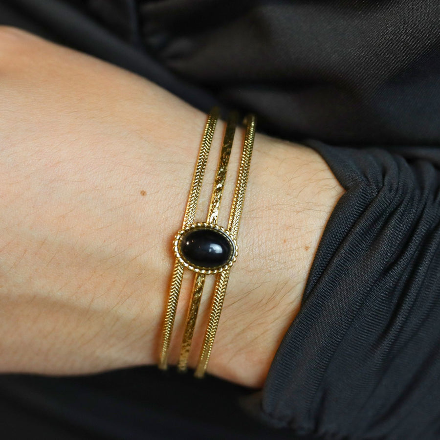 Black Gem Bracelet