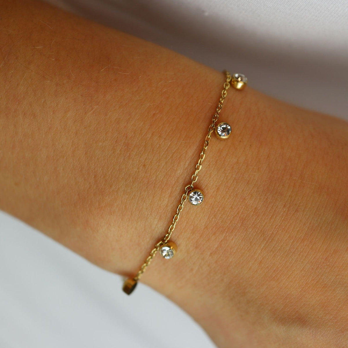 Silver Stones Bracelet