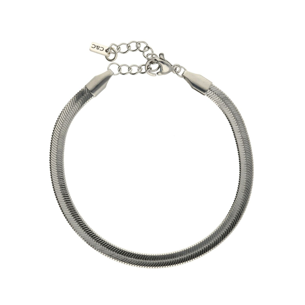 Flat Chain Bracelet 4 mm
