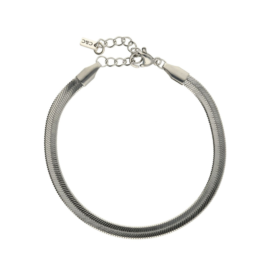 Flat Chain Bracelet 4 mm
