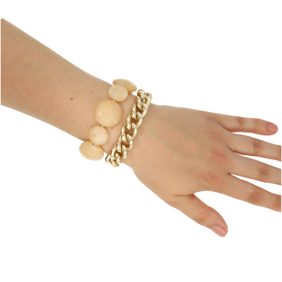 Double Disc Bracelet
