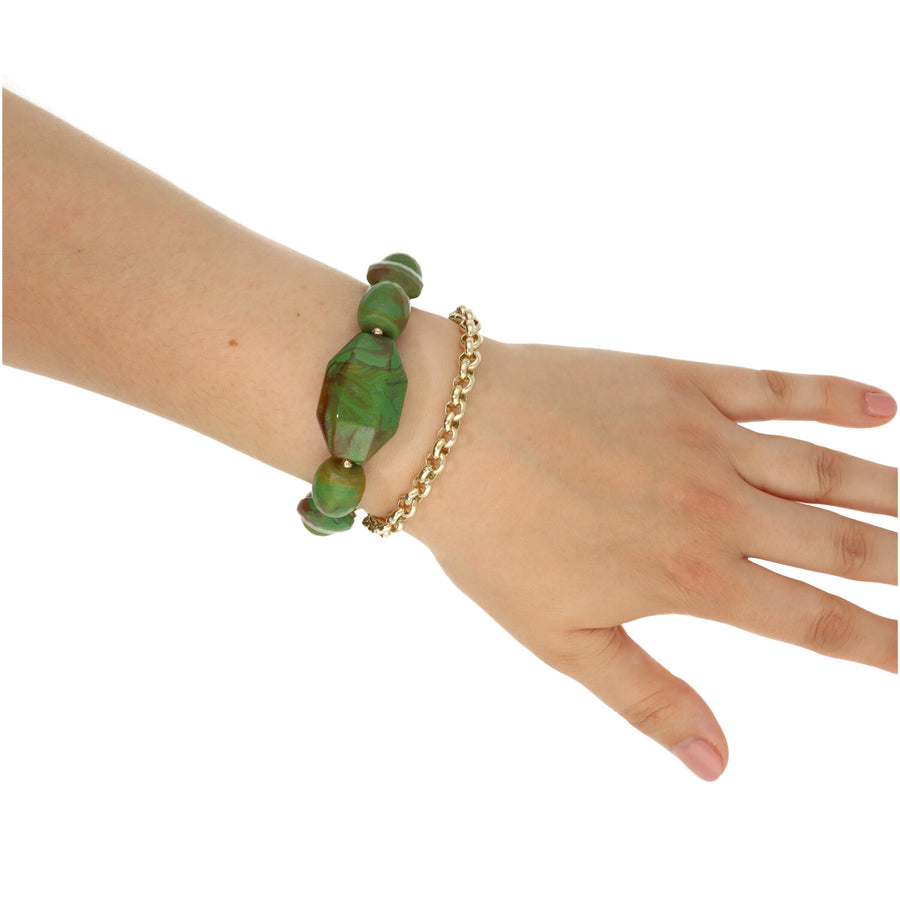 Chunky Gem Ensemble Bracelet