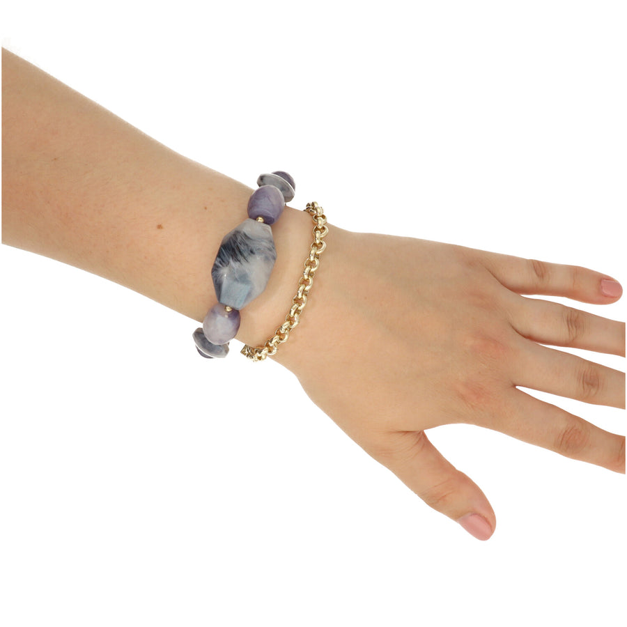Chunky Gem Ensemble Bracelet