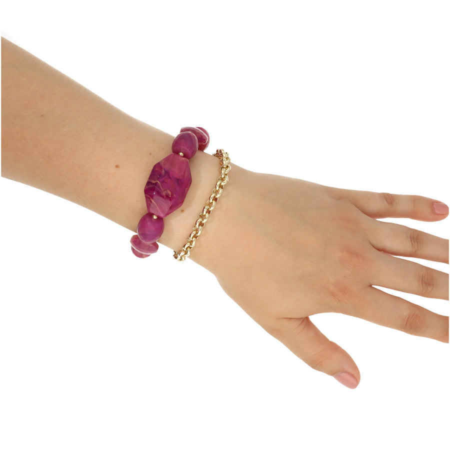 Chunky Gem Ensemble Bracelet