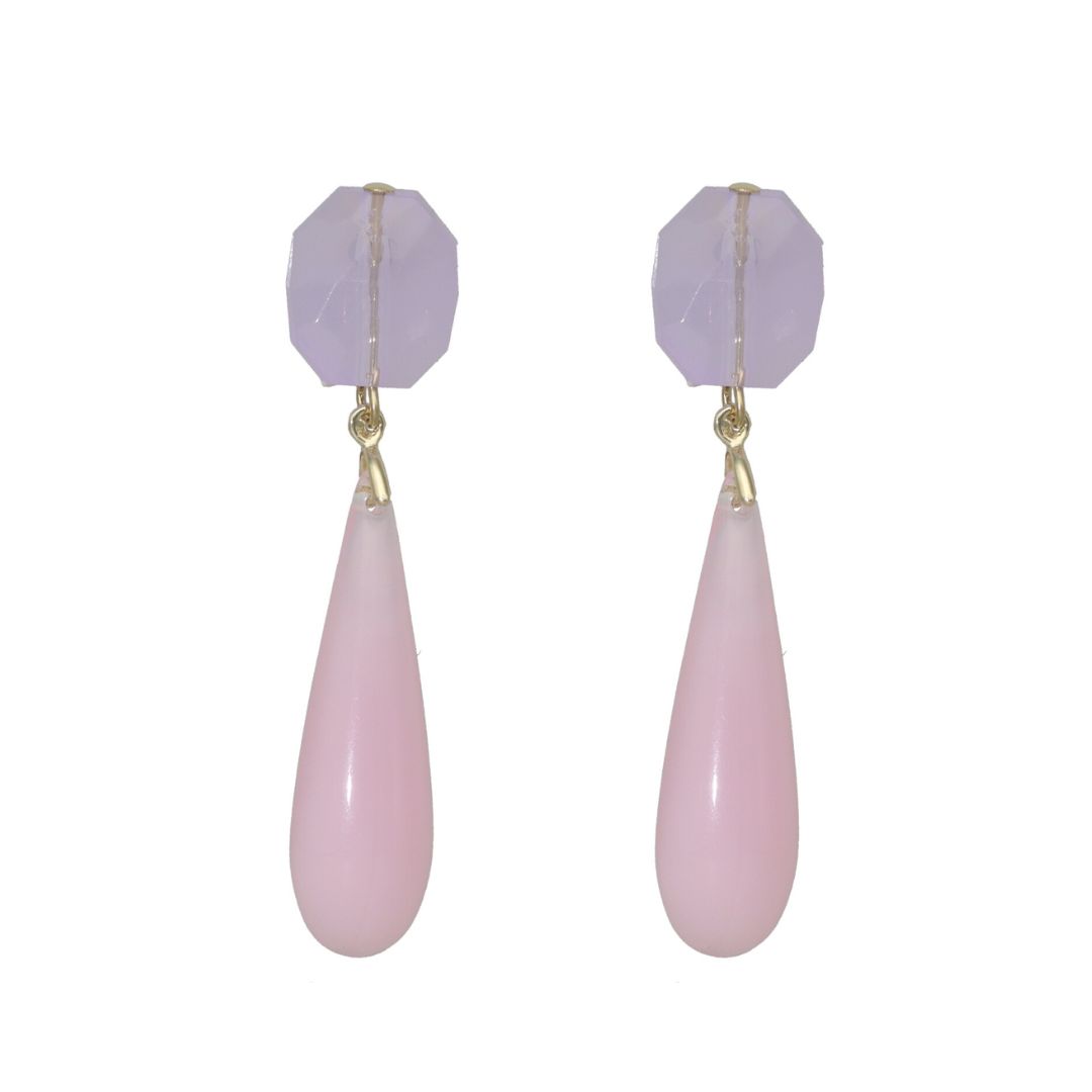 Marble Droplet Earrings