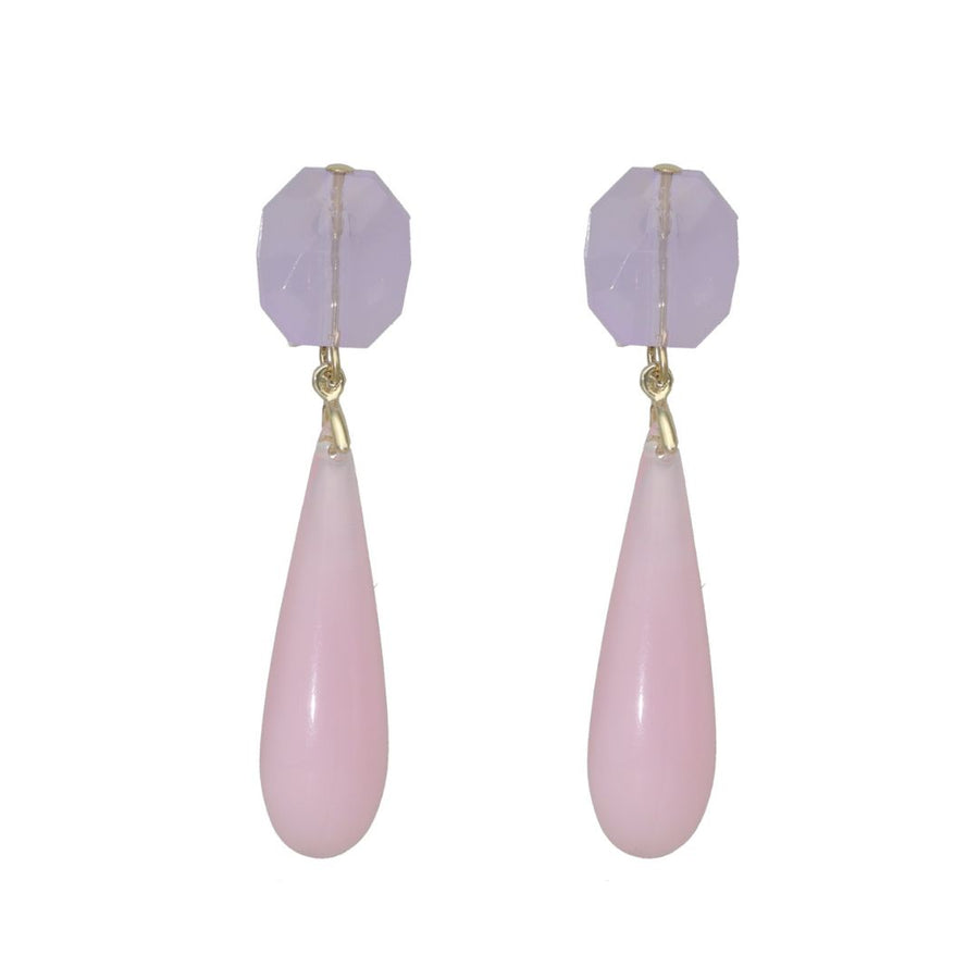 Marble Droplet Earrings
