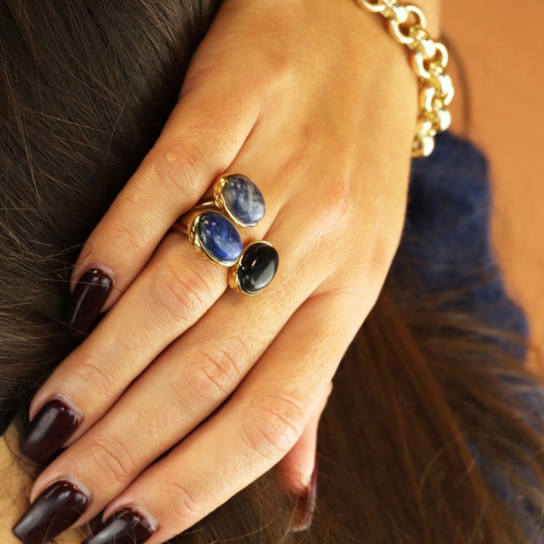Mixed Gem Ring