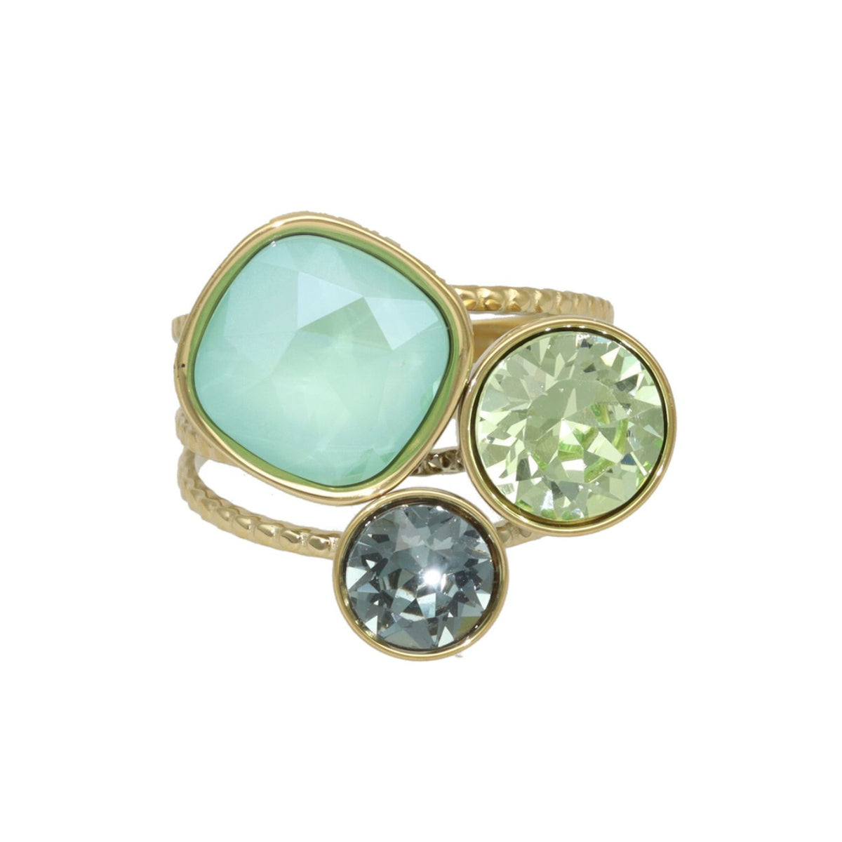 Swarovski Trio Ring