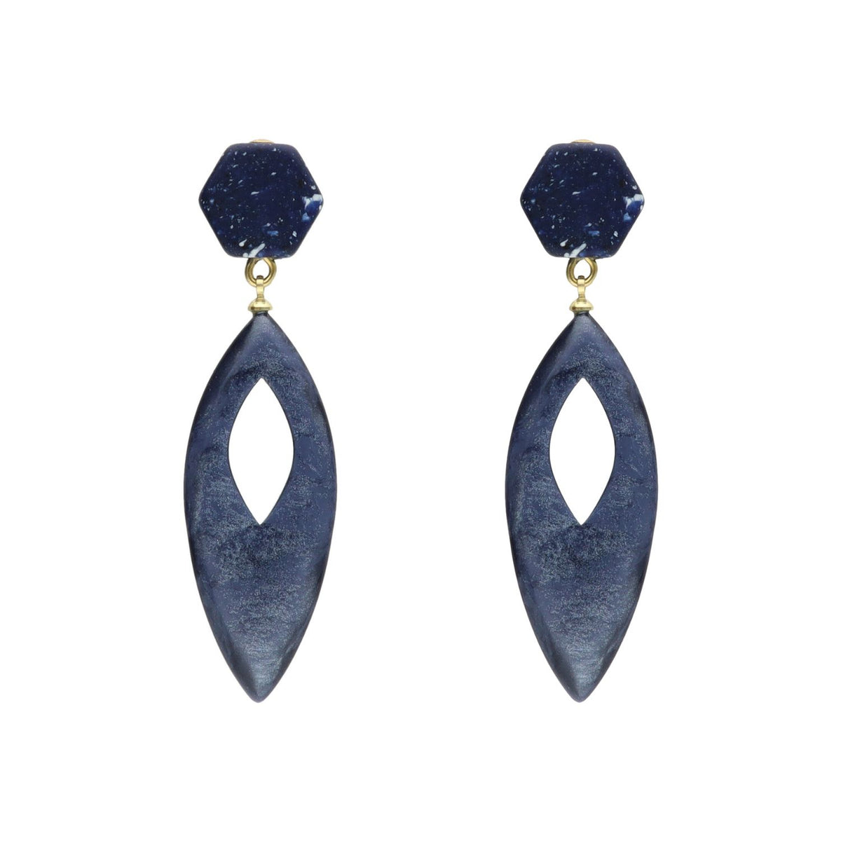 Shimmer Droplet Earrings