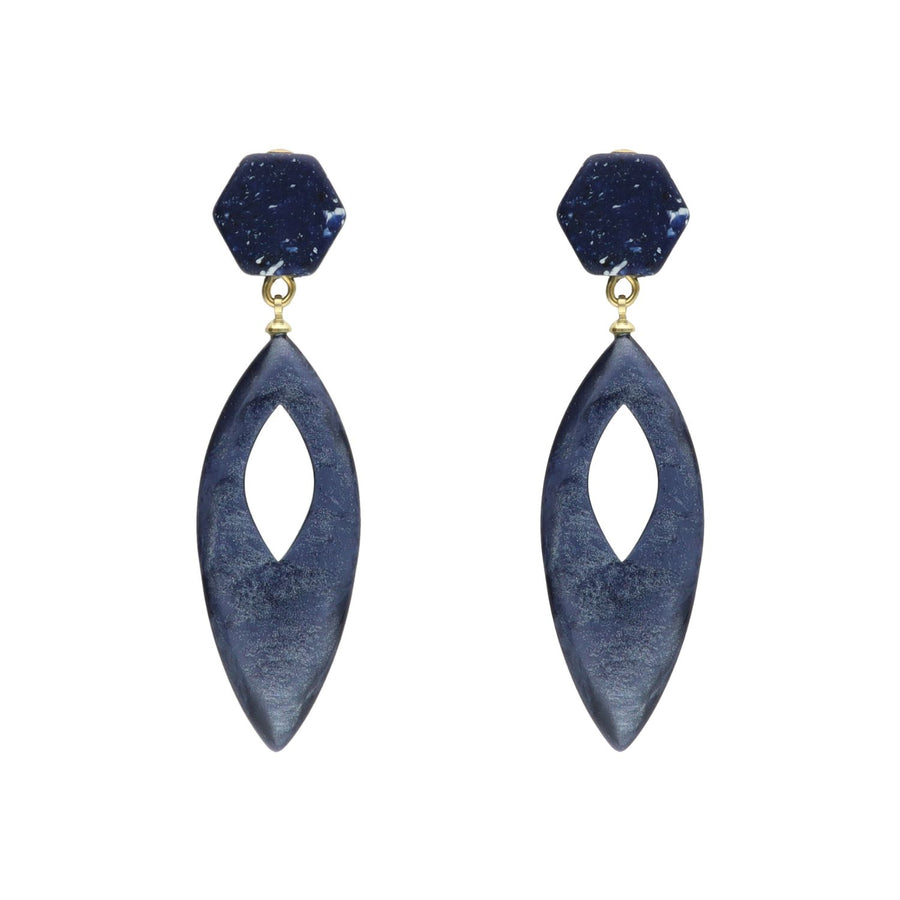 Shimmer Droplet Earrings