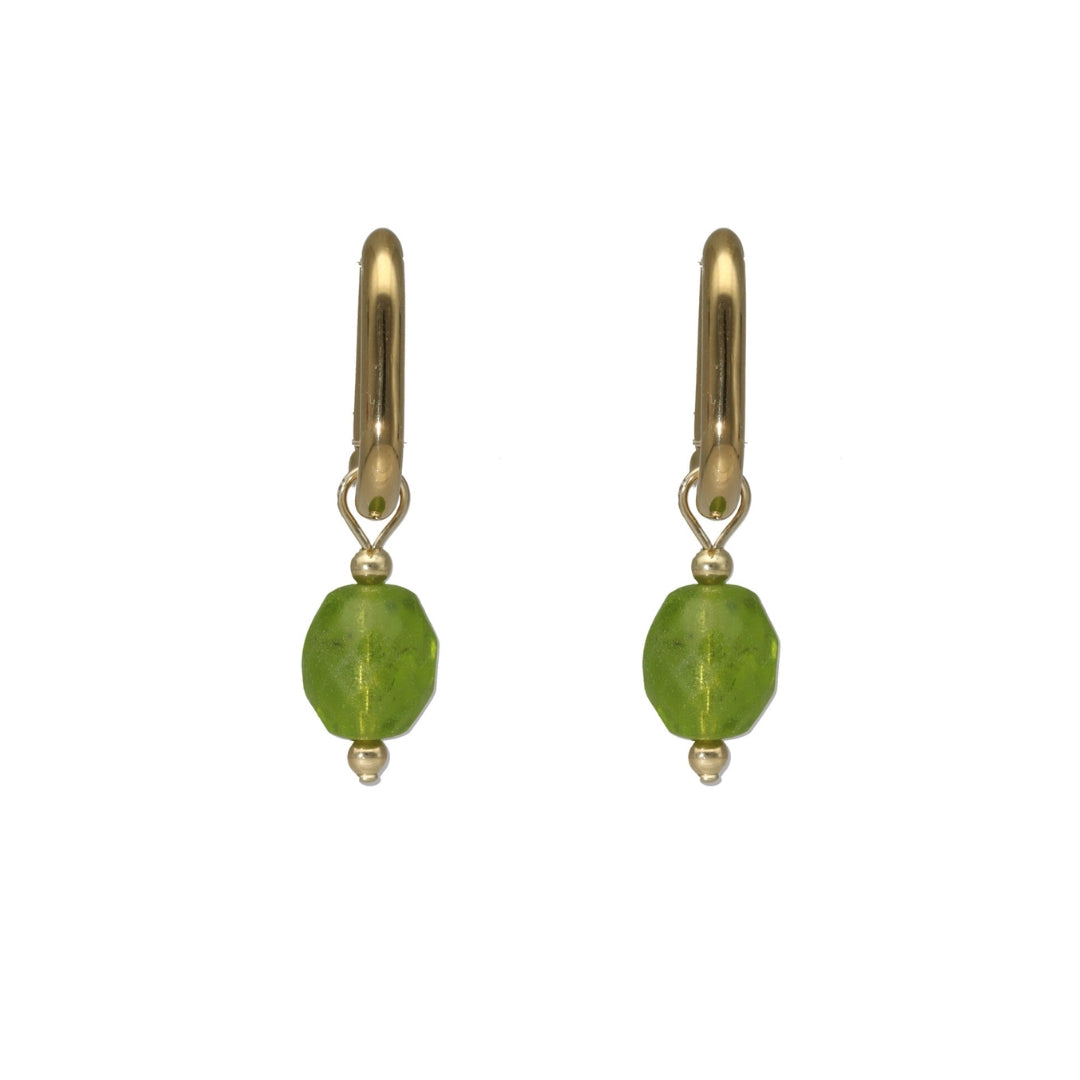 Glass Bead Hoops
