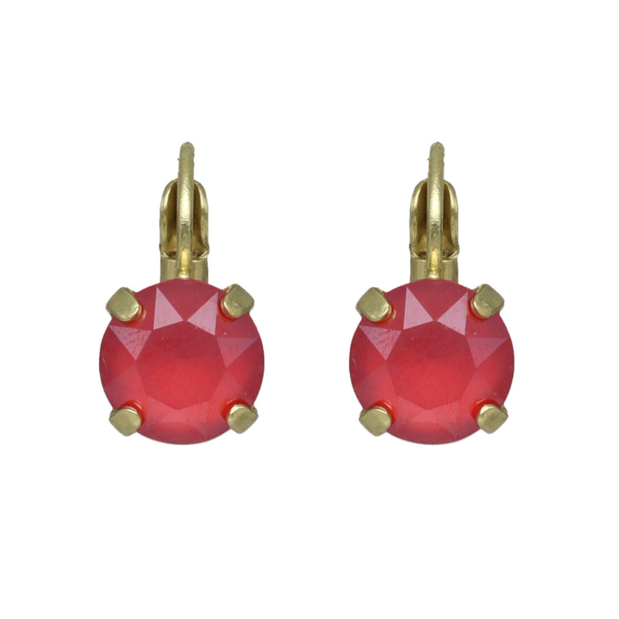 Swarovski Ronde Dormeuses Goud