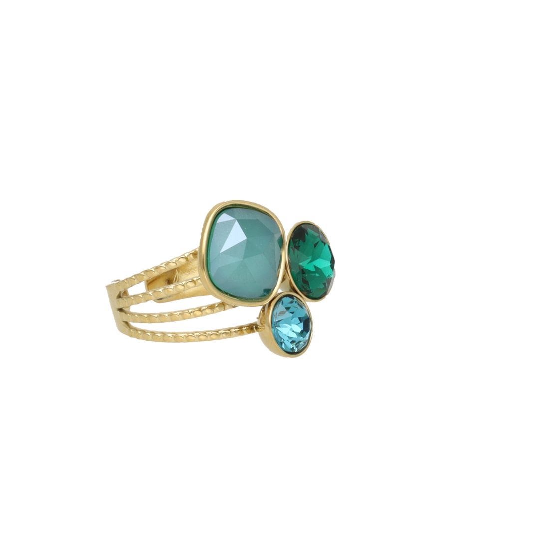 Swarovski Trio Ring