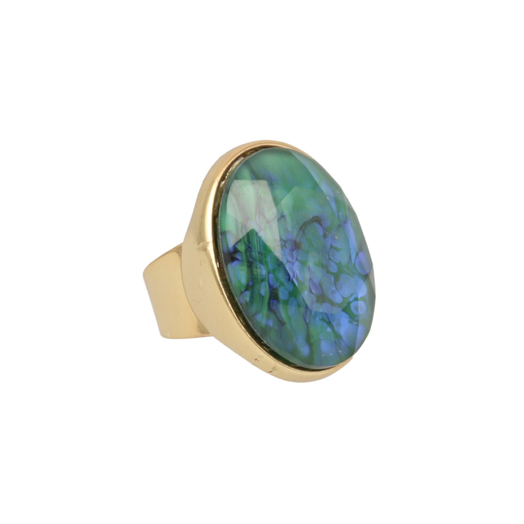 Oval Statement Ring