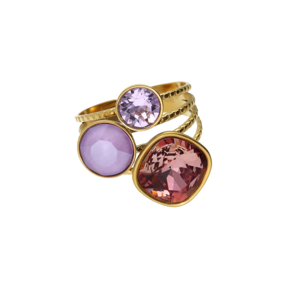 Swarovski Trio Ring