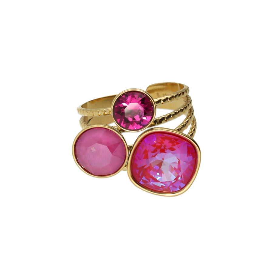Swarovski Trio Ring