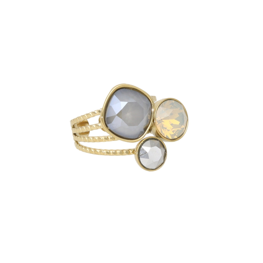 Swarovski Trio Ring