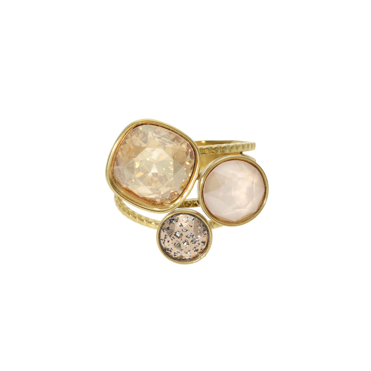 Swarovski Trio Ring