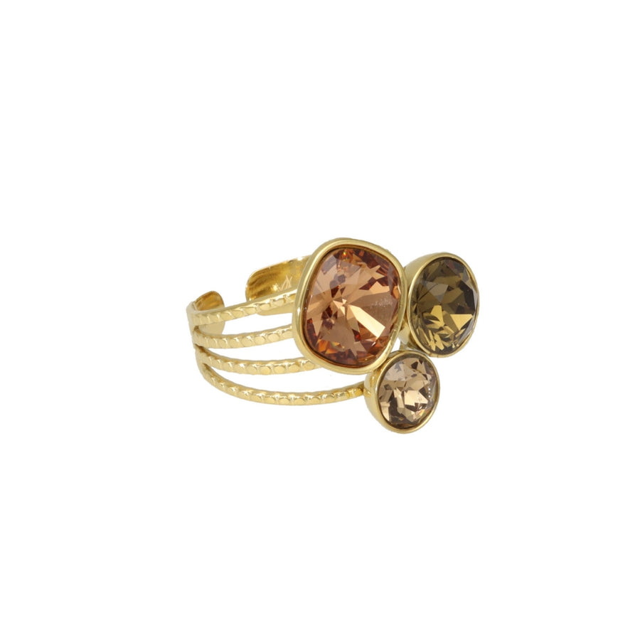 Swarovski Trio Ring