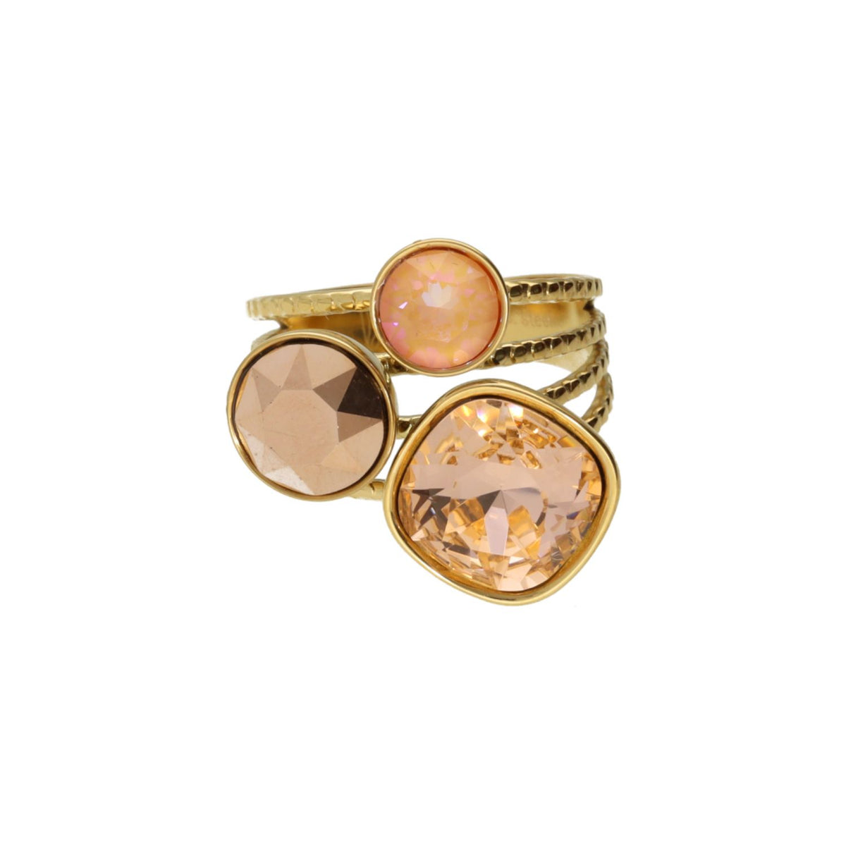 Swarovski Trio Ring
