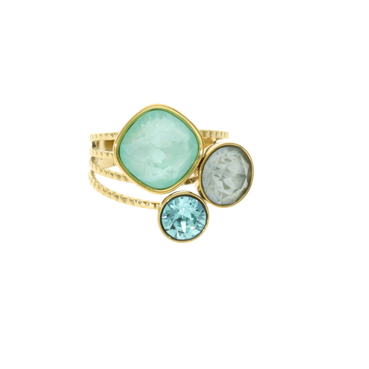 Swarovski Trio Ring