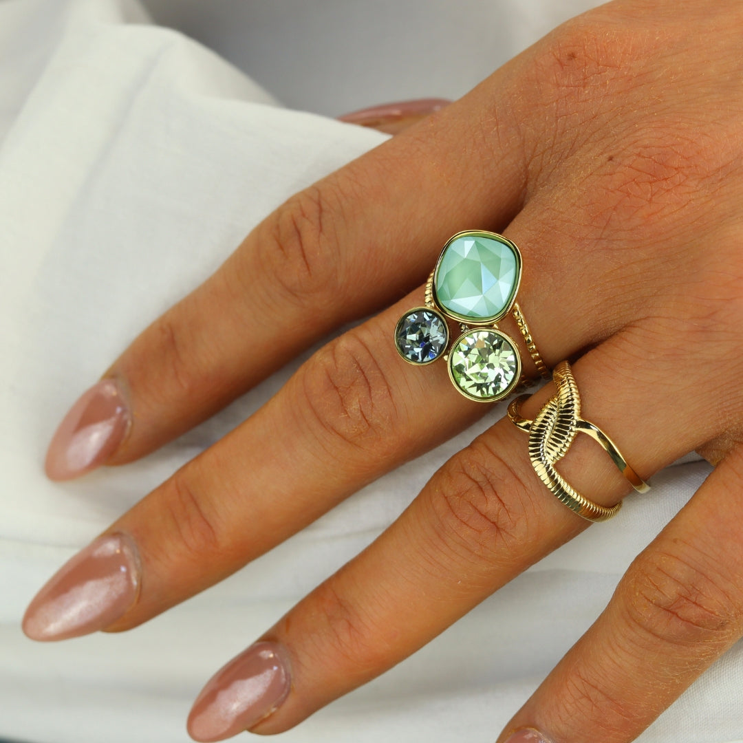 Swarovski Trio Ring