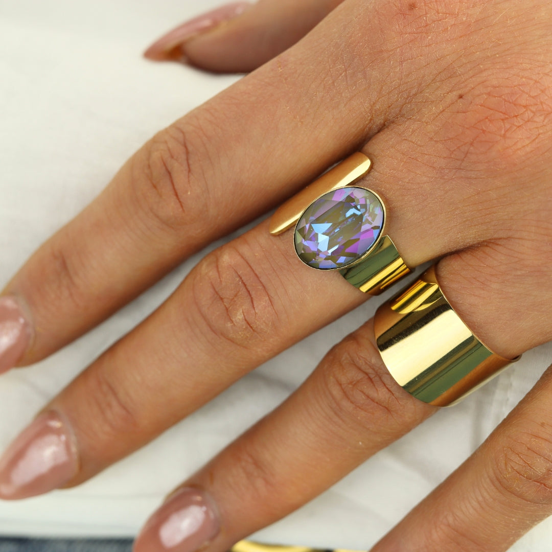 Swarovski Oval Ring