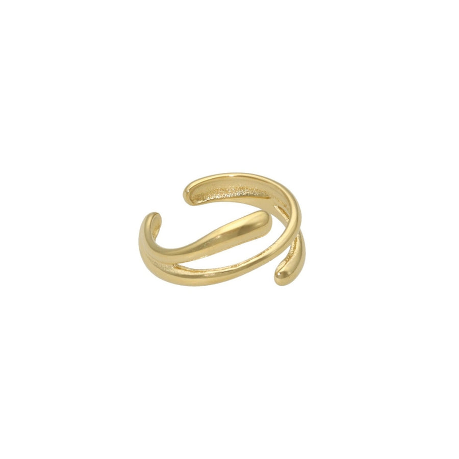 Thin Double Band Ring