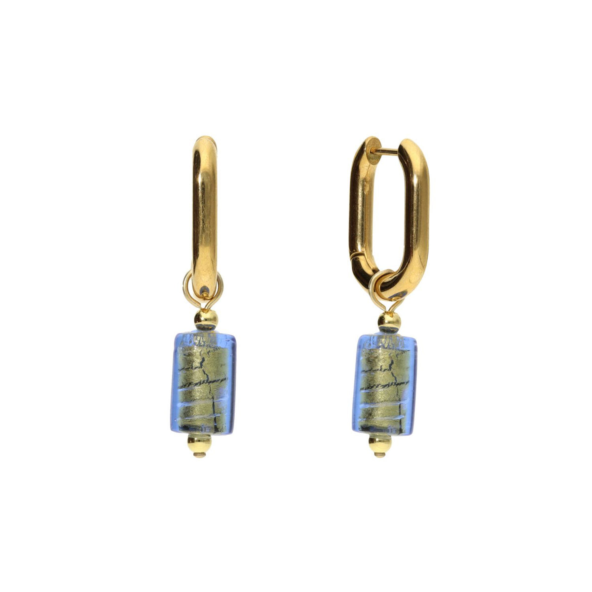 Glass Bead Hoops